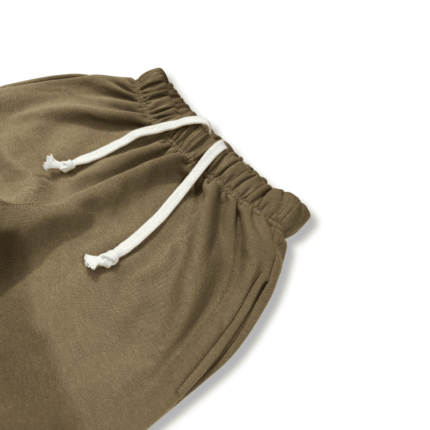 Basic Khaki Brown Fleece Trouser